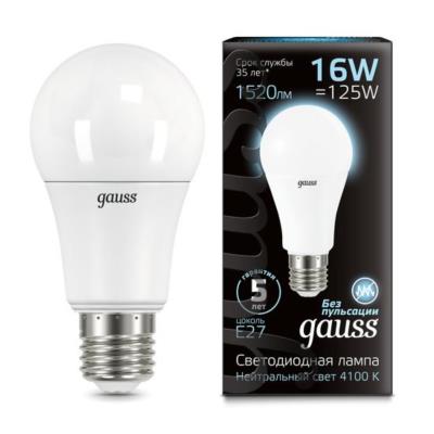 Лампа A60 Gauss 102502216_GAUSS 102502216_GAUSS