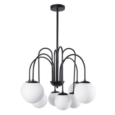 Люстры на штанге MEBSUTA Arte lamp A1675LM-8BK A1675LM-8BK