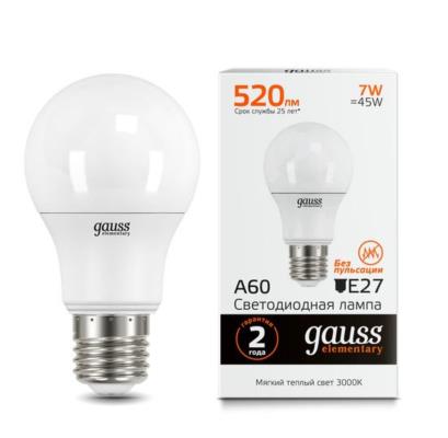 Лампа ELEMENTARY A60 LED Gauss 23217A_GAUSS 23217A_GAUSS