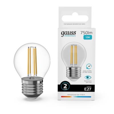 Лампа FILAMENT ELEMENTARY Gauss 52222_GAUSS 52222_GAUSS