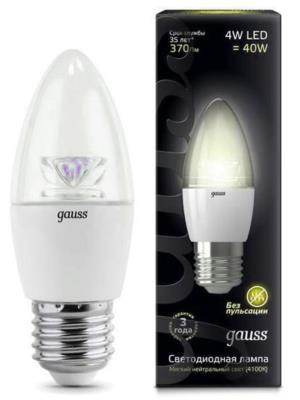 Лампа CANDLE CRYSTAL CLEAR Gauss 103202104_GAUSS 103202104_GAUSS