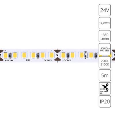 Светодиодные ленты TAPE Arte lamp A2418008-01-3K A2418008-01-3K