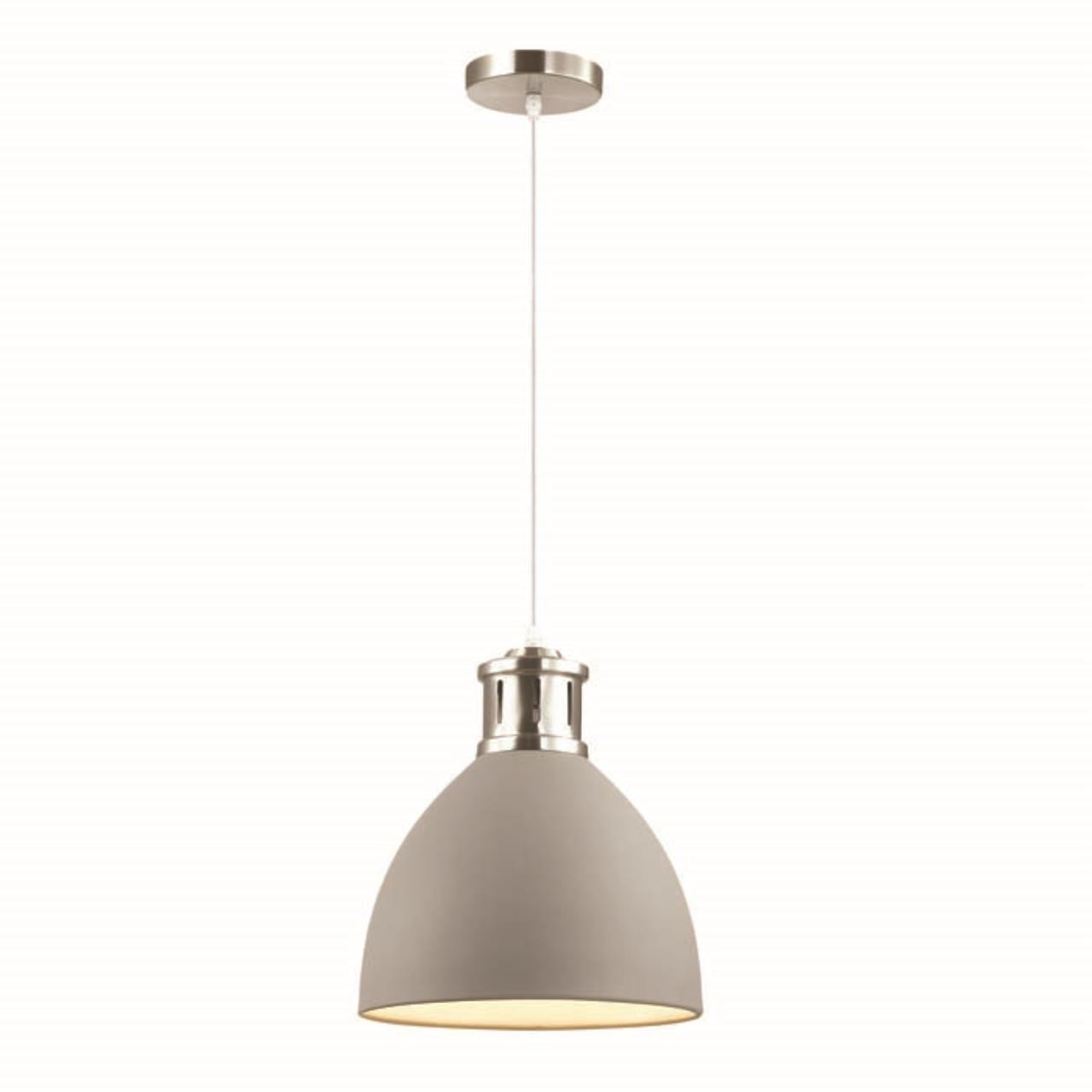 3322/1 PENDANT ODL17 402 серый, никель Подвес E27 60W 220V VIOLA