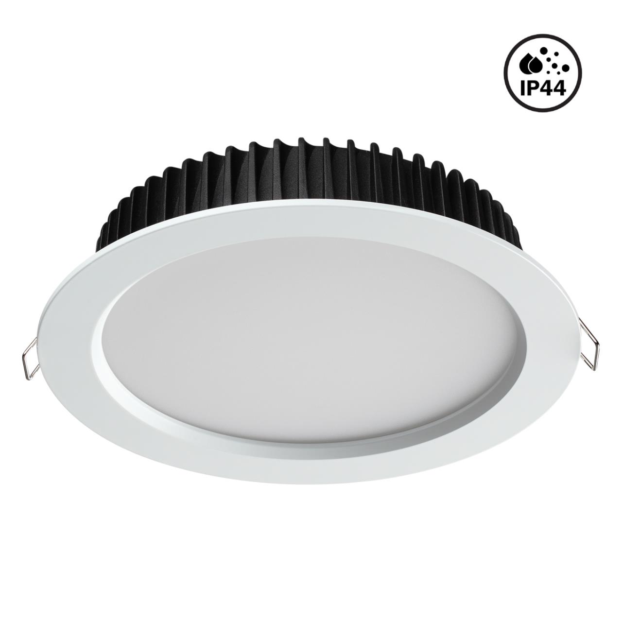 358304 SPOT NT19 000 белый Встраиваемый св-к (драйвер в комплект не входит) IP44 LED 3000K 20W