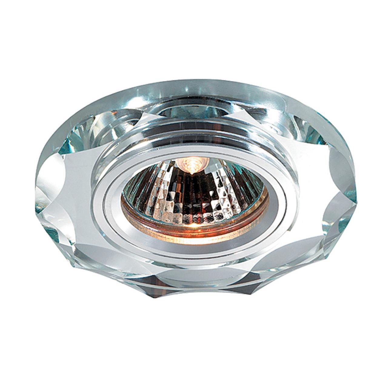 369762 SPOT NT12 131 алюминий/зеркальный Встраиваемый светильник IP20 GX5.3 50W 12V MIRROR