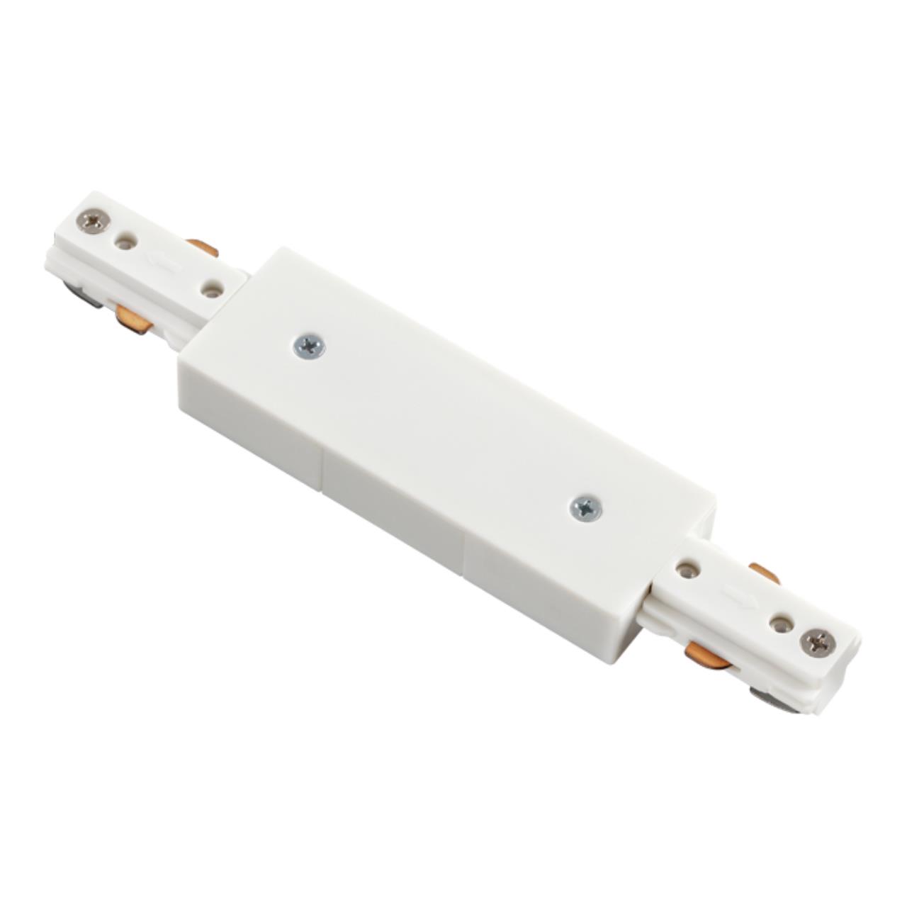 135004 PORT NT18 015 белый Соединитель с токопроводом для однофазного шинопровода IP20 220V