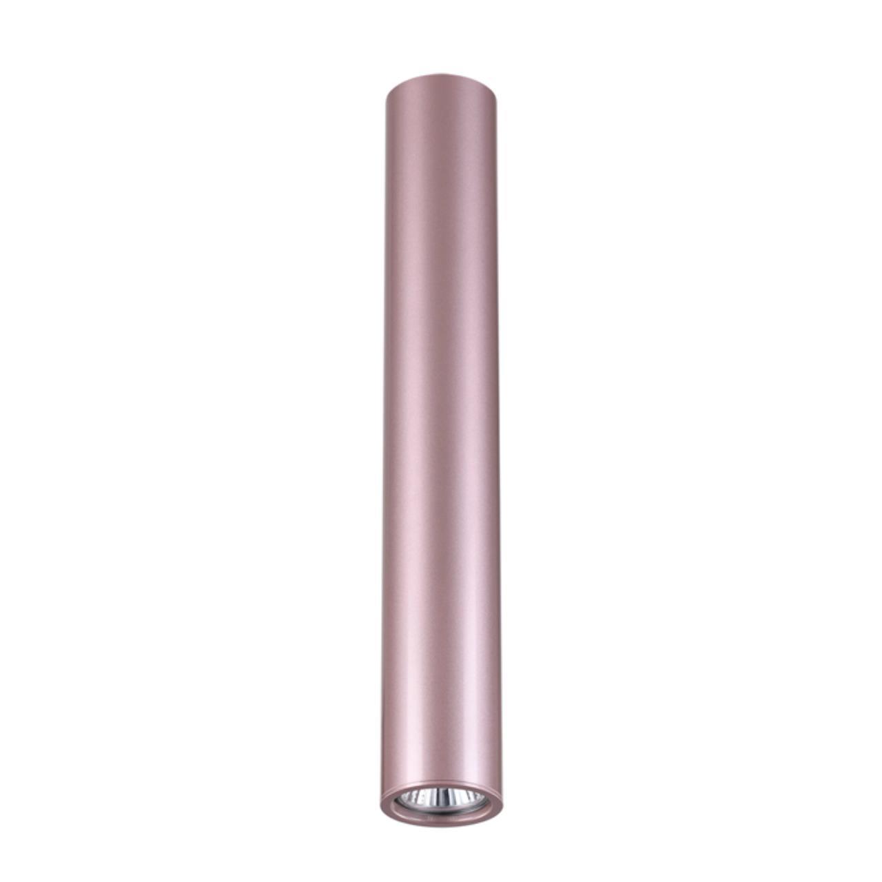 3829/1CA MODERN ODL19 розовый/металл Подвесной/накладной светильник GU10 1*50W D60хH400-1420 VINCERE