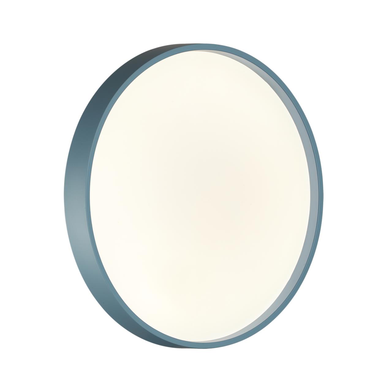 7745/CL COLOR SN 127 Светильник светодиодный потолочный пластик/белый/синий LED 30Вт 4000К D330 IP43 MAVIC