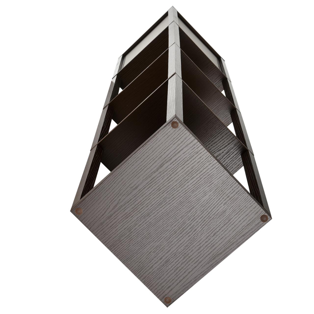 8090/1F COMFI LN26 460 кофейный/белый, дерево/текстиль Торшер Е27 1*60W 220V PRACTIC - вид 3