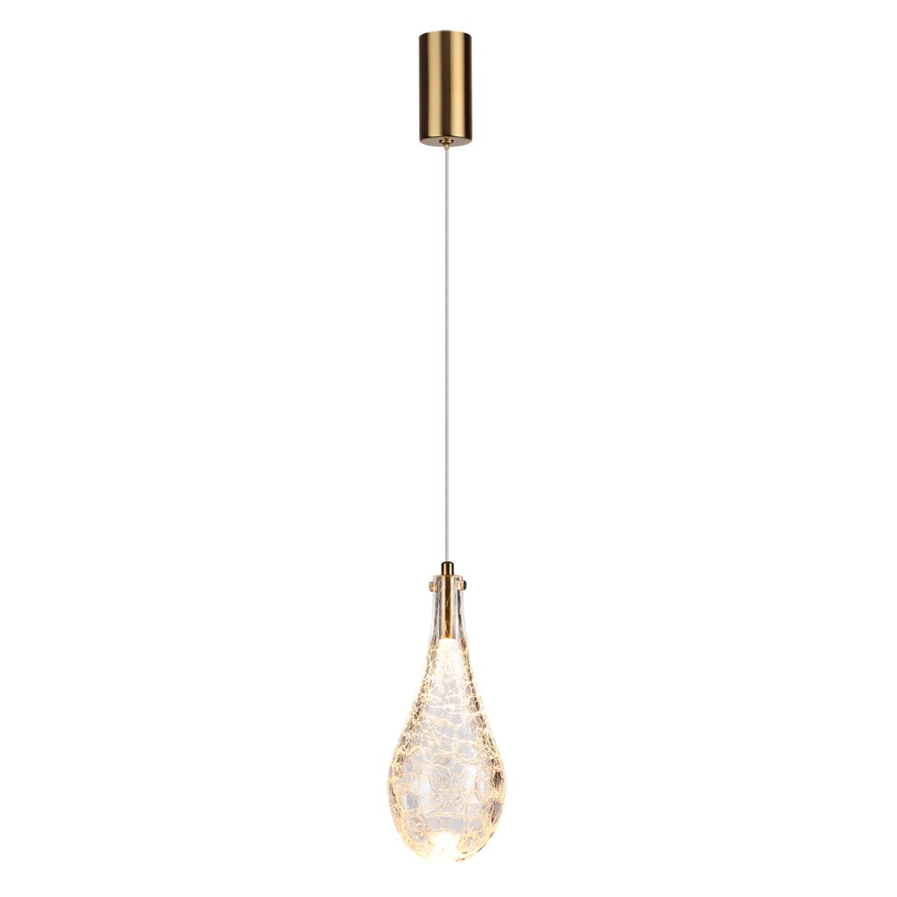 7147/5L L-VISION ODL26 231 Подвесной светильник античная бронза/стекло/металл IP20 LED 4W 300Лм 3000K 180° 220V BRAID